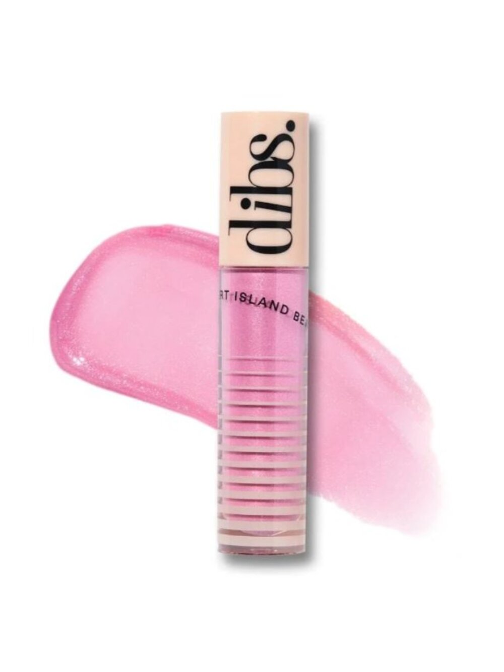 NEW! DIBS beauty- Go To Glossy Balm Lip Gloss Topper, 0.20 Ounce (Rock Candy)